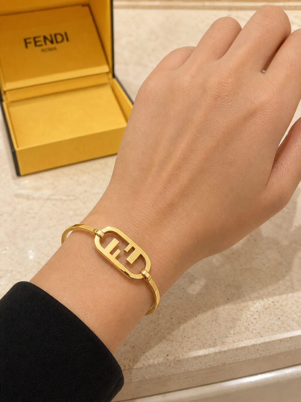 Fendi Modern Designer Bracelet Style 1 | New with Box - Picture 8 of 9
